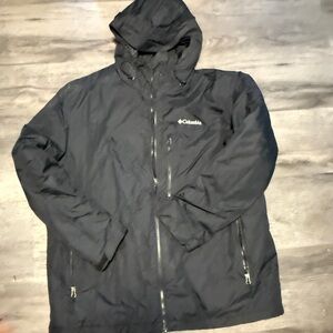 Columbia Men's Black ThermaCoil Insulated Jacket